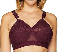 Playtex Damen C?ur Croisé Classique Soutien-Gorge Sans Armatures BH, Rot (Bordeaux Profond 08p), 80D (Herstellergröße: Taglia Produttore 95D)