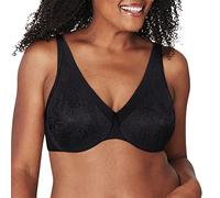 Playtex Damen Dreamwire Ultraweicher bügelloser glatter Spitze, 4-Wege-Unterstützung BH, Undurchsichtige, Schwarz, 85D