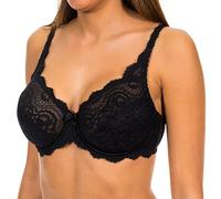 Playtex Damen Flower Elegance x1 Bh, Schwarz, 75B