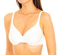 Playtex Damen Satiny Microfiber Sujetador Con Aros Bügel-BH Not Applicable, Elfenbein (Marfil 898), 95 (Herstellergröße: 110C)