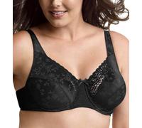 Playtex Damen Secrets Signature Floral Bügel-BH, Altschwarz, 95D
