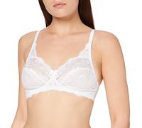 Playtex Damen Soutien-Gorge Emboitant Sans Armature Essential Elegance BH, Weiß (Blanc 000), 80B (Herstellergröße: 95B)