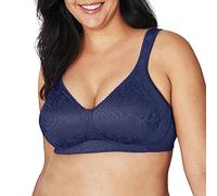 Playtex Women's 18-Hour Ultimate Lift and Support Wire-Free Full Coverage Bra #4745, Blue Velvet,42DD