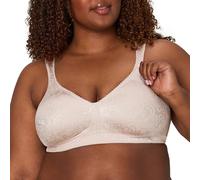 Playtex Women's 18-Hour Ultimate Lift and Support Wire-Free Full Coverage Bra #4745, Sandshell,44DD