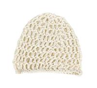 PLCPDM Durchbrochene Mütze ohne Krempe, gehäkelter Totenkopf, ausgehöhlter Strick für Frauen, zum Schlafen, Haarnetz, Snood, modische, atmungsaktive Kopfbedeckung, gestrickt für besondere Anlässe
