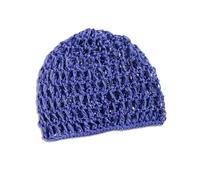 PLCPDM Durchbrochene Mütze ohne Krempe, gehäkelter Totenkopf, ausgehöhlter Strick für Frauen, zum Schlafen, Haarnetz, Snood, modische, atmungsaktive Kopfbedeckung, gestrickt für besondere Anlässe
