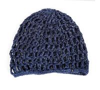 PLCPDM Durchbrochene Mütze ohne Krempe, gehäkelter Totenkopf, ausgehöhlter Strick für Frauen, zum Schlafen, Haarnetz, Snood, modische, atmungsaktive Kopfbedeckung, gestrickt für besondere Anlässe