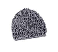 PLCPDM Durchbrochene Mütze ohne Krempe, gehäkelter Totenkopf, ausgehöhlter Strick für Frauen, zum Schlafen, Haarnetz, Snood, modische, atmungsaktive Kopfbedeckung, gestrickt für besondere Anlässe