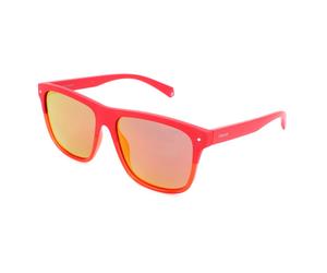 Pld 6041s Quadrat Rot Sonnenbrille Einheitsgröße