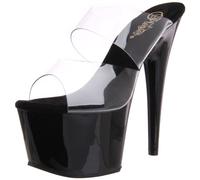 Pleaser ADORE-702 Damen Slipper Transparent EU 38