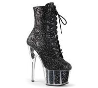 Pleaser ADORE-1020G Blk Glitter/Blk Glitter UK 6 (EU 39)