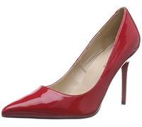 Pleaser CLASSIQUE-20 Damen Pumps, Rot (Red Pat), 42 EU