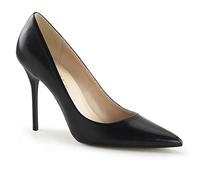 Pleaser CLASSIQUE-20 Damen Pumps, Schwarz (Blk Pu), 46 EU