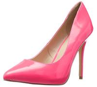 Pleaser Damen AMUSE-20 Pumps, Rosa Neon Fuchsia Pat, 44 EU
