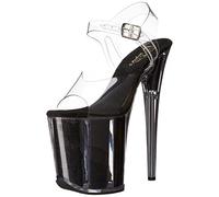 Pleaser Damen Flamingo-808G Sandalen, Transparent (Transparent), 39 EU