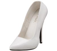 Pleaser DOMINA-420 Damen Sandalen 8148, Weiß - weiß - Größe: 43 EU