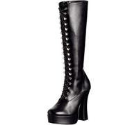 Pleaser Shoes Electra-2020 Weiblich Schwarz