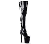 Pleaser Shoes Flamingo-3063 Weiblich Schwarz