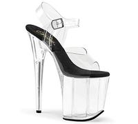 Pleaser FLAMINGO-808 CLR-Blk/CLR UK 4 (EU 37)