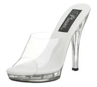 Pleaser LIP-101, Damen Plateau, Mehrfarbig(Clr/Clr), 39 EU