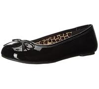 Pleaser Pink Label Damen ANNA-01 Geschlossene Ballerinas, Schwarz (Blk Pat), 47 EU