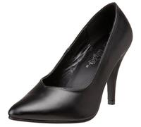 Pleaser Pink Label DREAM-420 Damen Pumps, Schwarz (Blk Faux Leather), 43 EU