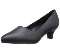 Pleaser Pink Label FAB-420W, Damen Geschlossen Pumps, Schwarz (Blk Faux Leather), 46 EU