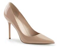 Pleaser PLEASER CLASSIQUE-20, Damen Pumps, Beige (Beige (Nude Pat)), 42 EU