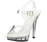 Pleaser Pleaser Lip-108 Damen Pumps, Damen Sandalen, Transparent (clear), 36 EU (3 UK)