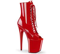 Pleaser Stiefelette -39 Shoes- FLAMINGO1021 Rot