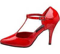 Pleaser VANITY-415, Damen Pumps - Rot (Red Pat) - 40 EU ( 7 UK )