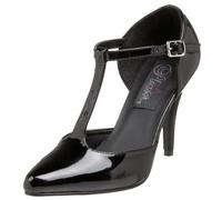 Pleaser VANITY-415, Damen Pumps - Schwarz (Schwarz (Blk Pat)) - 39 EU ( 6 UK )