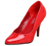 Pleaser VANITY-420, Damen Pumps, Schwarz (Schwarz (Red Pat)), 42 EU (9 Damen UK)