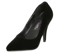 Pleaser vanity-420, Design schwarzer Schuh Damen, schwarz - Velours - Größe: 35 EU