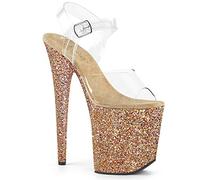 Pleaser Women FLAMINGO-808LG/C/ROGLDHGG Sandals
