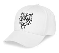 Baseball Cap PLEIN SPORT "Tiger", Jungen, weiß (01, weiß), Caps (64458014-0) 01, weiß