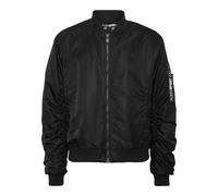 Blouson PLEIN SPORT "Icon", Jungen, Gr. S, schwarz (02, schwarz), Obermaterial: 100% Polyamid; Futter: 100% Polyester; Füllung: 100% Polyester, Jacken Blouson (86964325-S) 02, schwarz