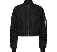 Blouson PLEIN SPORT "Icon", Damen, Gr. XL, 02, schwarz, Obermaterial: 100% Polyamid. Futter: 100% Polyester. Füllung: 100% Polyester, Jacken Blouson (48155829-XL) 02, schwarz