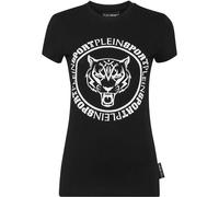 PLEIN SPORT Damen Shirt T-shirt (PP14221) S Schwarz
