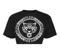 PLEIN SPORT Damen Shirt T-shirt (PP14223) XXL Schwarz