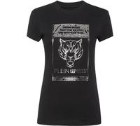 PLEIN SPORT Damen Shirt TIGER (PP2125) S Schwarz
