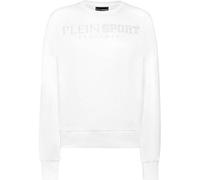 PLEIN SPORT Damen Sweatshirt Sweatshirt (PP18781) S Wei?