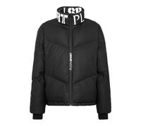 Daunenjacke PLEIN SPORT "Tiger", Herren, Gr. XL, schwarz (02, schwarz), Obermaterial: 100% Polyester; Futter: 100% Polyester; Füllung: 100% Polyester, Jacken (11895525-XL) 02, schwarz