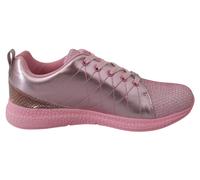 Plein Sport Femme Rose Blush Polyester Runner Gisella Sneakers Chaussures EU 39/UK 6