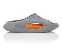 Strandschuh PLEIN SPORT "Flache Gummisandalen", Damen, Gr. 38-39, Normalschaft, orange (8610, orange fluo, grau), Schuhe Strandschuh (47918213-38) 8610, orange fluo, grau