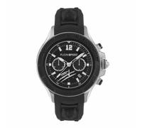 Plein Sport Herren Uhr Chronograph Analog Quarz WARRIOR TECH PS6BA0124 Silikon