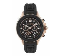 Plein Sport Herren Uhr Chronograph Analog Quarz WARRIOR TECH PS6BA0524 Silikon
