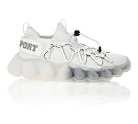 Sneaker PLEIN SPORT "The Bubble Gen.x.2 Tiger", Damen, Gr. 43, Normalschaft, weiß (01, weiß), Schuhe Sneaker (39460463-43) 01, weiß