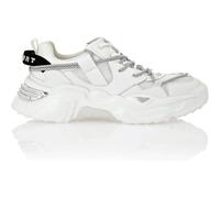 Sneaker PLEIN SPORT "Runner Sneaker Ultraleichte Runner Sneaker", Gr. 41, weiß (01, weiß), Schuhe (82177622-41) 01, weiß
