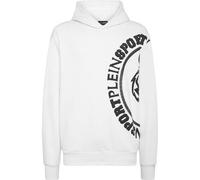 PLEIN SPORT Herren Kapuzensweat CARBON TIGER (PP8383) M Wei?